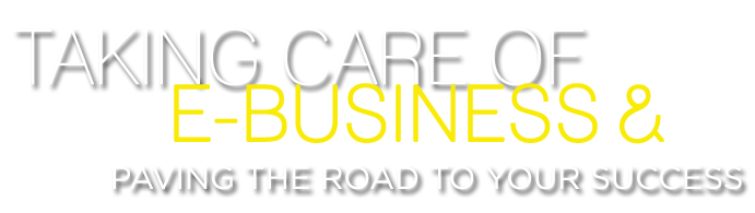 Taking care of e-Business and paving the road to your success