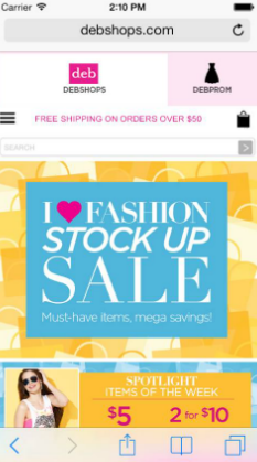 DebShops.com Free Shipping